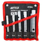 AWTOOLS AW18050 - Buisratelsleutelset - 6-delig - Staal - Roestvrij