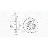 MAGNETI MARELLI 360406002001 Remschijf