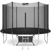 Jump Hero Tuintrampoline met buitennet 366cm 12FT zwart