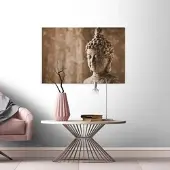 A.S. Création Canvas print DD120319 Asian Culture 1 0,9 x 0,6 m Bruin Kantoor Hal/Gang Keuken Slaapkamer Woonkamer
