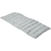 Homescapes Tuinbank Kussen – Grijs – 2 Zitter Zitkussen – 108x42 cm – 100% Katoen – Wasbaar – Comfortabel & Stevig