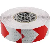 TRIZERATOP Reflecterende Waarschuwingstape / Markeringstape 49 MM X 45.7 M