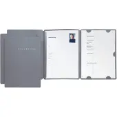 Pagna sollicitatieset 'Select', formaat A4, grijs.