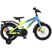 Volare Thombike Kinderfiets - Jongens - 14 inch - Blauw/Geel
