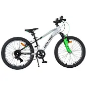 Volare Boost Kinderfiets - 20 inch - 7 Speed - Zilver/Groen