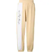 Dangerous DNGRS Broek ivoor / wit