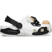 Crocs Open schoenen 'Classic IAM Cow' beige / zwart / wit