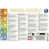 Educa Puzzel - - Kleine bruine beer: Set met 2 puzzels met 48 stukjes, geschikt voor kinderen vanaf 4 jaar