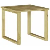 vidaXL Tafel Naturel 40 x 40 x 36 cm Geïmpregneerd grenenhout