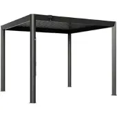 PRIMEYARD Pergola 3,5x7 m, lamellendak, antraciet
