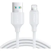 JOYROOM 2.4A Lightning datakabel 1m - met snellaadfunctie - Wit