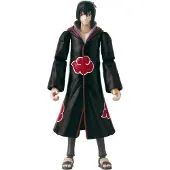 Bandai - Anime Heroes - Naruto Shippuden - 17 cm Actiefiguur - Sasuke Taka - Officieel gelicenseerde Naruto Shippuden - Sasuke Uchiha Actiefiguur Taka Version - 36967