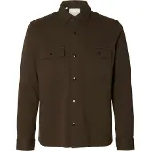 Selected Overhemd 'SLHJackie' chocoladebruin