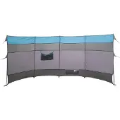 vidaXL Windscherm camping waterdicht 510x153 cm blauw