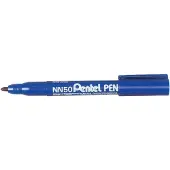 Pentel Viltstift Pentel NN50 rond blauw 1.5-3mm