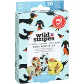 Wild Stripes Pleisters Kids Sensitive Animal Fun 20 Stuks