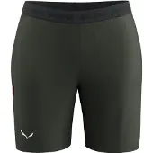 Salewa - Women's Puez 4 Shorts - Short 46, olijfgroen/zwart