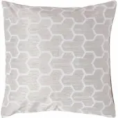 Homescapes kussenhoes met geometrisch patroon in naturel, 45 x 45 cm