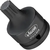 Vigor Hazet V7212-M18 V7212-M18 Veeltand (XZN) Slagadapter M18 3/4 (20 mm)