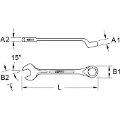 Ks Tools 517.2624 5172624 Ring-steeksleutel