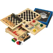 Philos Houten Spellen Verzameling Reisversie