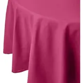 Homescapes Rond tafelkleed bordeaux - 178 cm, 100% katoen