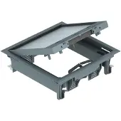 OBO Bettermann apparatuurbehuizing GES4-2U10T, kleur: ijzergrijs (7405145)