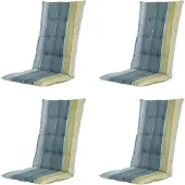 Madison Tuinkussen Nox Azure Hoge Rug (123 x 50 cm)