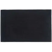 Homescapes Imperial badmat 100% katoen, zwart
