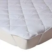 Homescapes Matras-topper – extra dik 500 gsm – katoen tijk – hoekelastiek – 90x190 cm