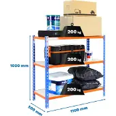 Simonclick Maderclick Superplus 3/500 1000 Metaalplank 1000x1100x500 Mm