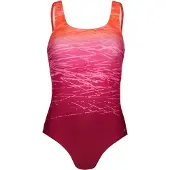 LASCANA Badpak oranje / fuchsia / lichtroze