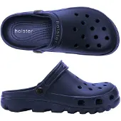 Holster Sundrifter vegan clogs podologisch voetbed waterproof donker