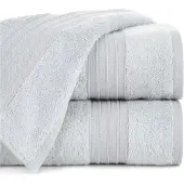 Eurofirany Luxe Modal Handdoek 50x90cm - Zilver Streep