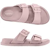 Holster Soleseeker vegan slipper podologisch goedgekeurd voetbed lichtgewicht waterproof -