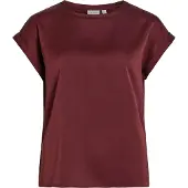 Vila Shirt 'VIEllette' merlot