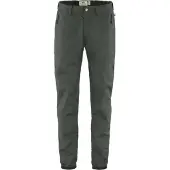 Fjällräven - Wandel- en bergsportkleding - Vardag Trousers M Stone Grey voor Heren van Gerecycled Polyester - Maat XS/S - Grijs