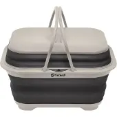 Outwell - Collaps Washing Base With Handle & Lid - Bestekset grijs