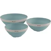 Outwell - Collaps Bowl Set - Kom 3,5 l / 2 l / 1,5 l, turkoois