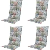 Madison kussen hoge rug cala - 123x50x5cm set van 4
