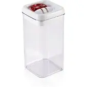 Leifheit fresh & easy - voorraaddoos vierkant - 1,2 liter - wit