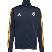 Adidas Sportsweatvest 'REAL DNA' blauw / donkerblauw / donkergeel / wit