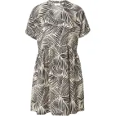 Vila Jurk 'VILIMIA' lichtbeige / zwart