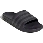 Adidas Muiltjes 'ADILETTE AQUA' antraciet / zwart