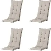 Madison kussen hoge rug panama - 123x50x5cm set van 4