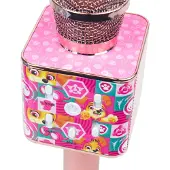 Forever , Karaoke Microfoon Speciaal patroon van Stella Pat Patrol voor kinderen, Rose goud