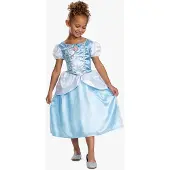 Disney Princess Classic Cinderella Costume Blauw 5-6 Years Kinderen