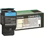 Lexmark C544X1CG Toner Cyaan Extra hoge capaciteit