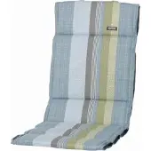 Madison Tuinstoelkussen 123x50 cm fiber Bonna blauw