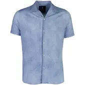 Desoto Overhemd Regular Fit blauw gemêleerd